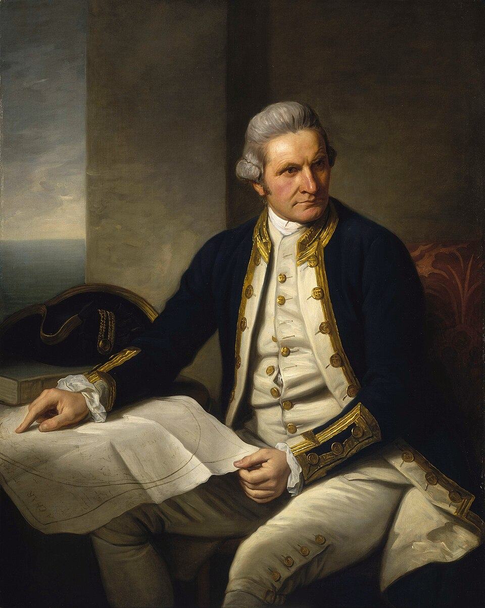 Captain James Cook (7 November 1728[a] – 14 February 1779)