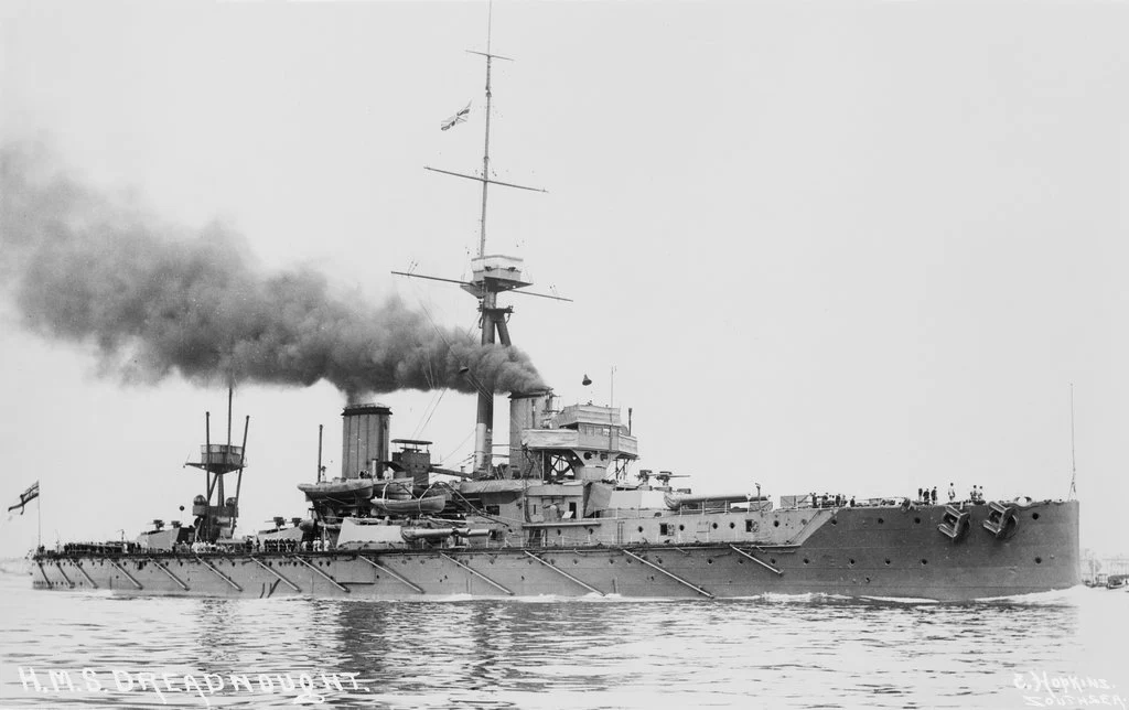 HMS Dreadnought in 1906