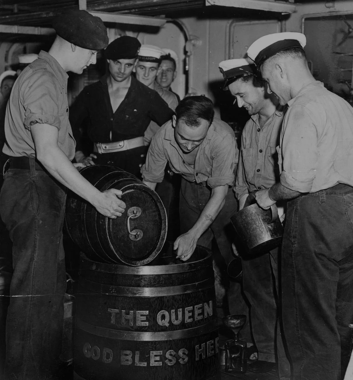 Call the Hands for Grog ration